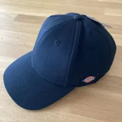 新品タグ付き　Dickies キャップ　ブラック