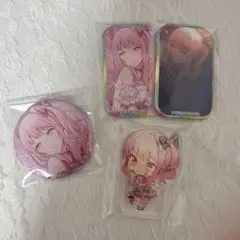プロセカ 暁山瑞希 バースデー カード型アクリルスタンド 缶バッジ