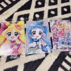 プリキュアウエハース12 キミとアイドルプリキュア 3枚セット