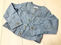 美品 mezzo piano デニムジャケット Gジャン アウター 130cm