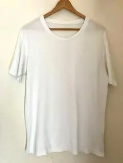 クルーネックTシャツ　ホワイト