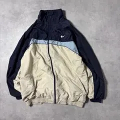 18841 NIKE 銀タグ 刺繍ロゴ ウーブンジャケット