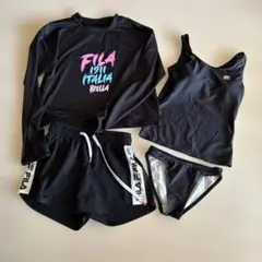 FILA ブラック 水着セット タンキニ他 4点