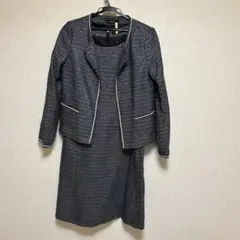 ツイード風ジャケットとワンピースの セット　Lサイズ