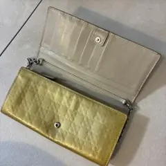 ゴールド 長財布