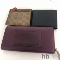 COACH コーチ 財布 3点セット 長財布 シグネチャー コインケース