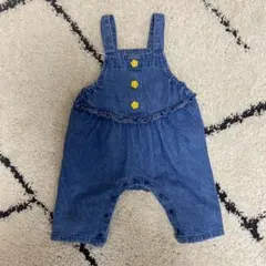 バースデイ◎futafuta◎デニムオーバーオール