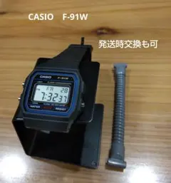 CASIO　F-91W 新品未使用　おまけのバンド付き