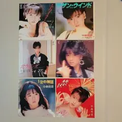 中森明菜 EPレコード 6枚セットのサムネイル