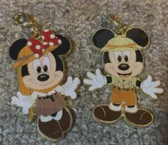 ディズニーランド ジャングルカーニバル景品 チャーム 2個セット