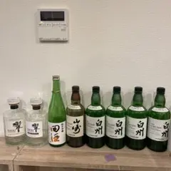 ウイスキー・日本酒 空き瓶セット