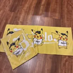 オリックスバファローズ ポケモンコラボ ピカチュウ タオル 3枚セット 