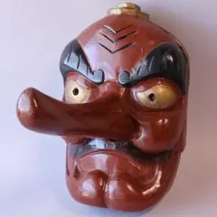 天狗面 鉄製 高岡銅器 - メルカリ