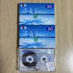 AXIA カセットテープ　PS1 ノーマル 3本セット