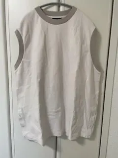 niko and… メンズ レディースニットベスト ライトグレー 未使用