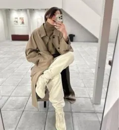 最終値下げ/TODAYFUL Raglan Twill Coat
