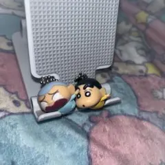 クレヨンしんちゃん キーホルダー しんちゃん マサオくん 2個セット