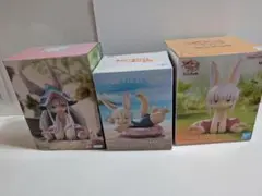 メイドインアビス ナナチ フィギュア　3種　ヌードルストッパー　水着　ソフビ