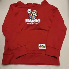 スーパーマリオ フード付きトレーナー 140センチ