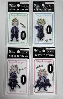 東京リベンジャーズ アクリルスタンド 武道 千冬 ドラケン マイキー