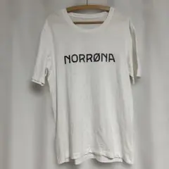 NORRØNA ノローナ ロゴ Tシャツ ホワイト