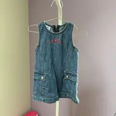 OshKosh B'gosh デニムワンピース 85cm 刺繍のサムネイル