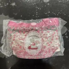 プールバッグ風ミニポーチ マロンクリーム