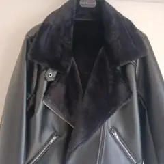 AZUL BY MOUSSY 年末年始半額大Saleフェイクレザー ライダース