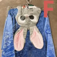 【新品未使用】タグ付き　ディズニー　ズートピア　なりきり　ボアパーカー　ジュディ