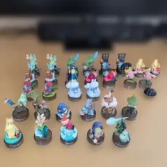 希少品　ムーミンズランチ1＆2　フルコンプ　解説カード有　フィギュア　計30体