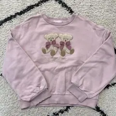 メゾピアノ　くま　トレーナー　140cm