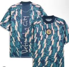 PUMA マンチェスターシティ レトロシャツ OASIS 総柄 L - メルカリ