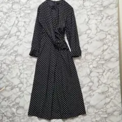 No.635 LOULOU WILLOUGHBY ドットワンピースボウタイ付き - メルカリ