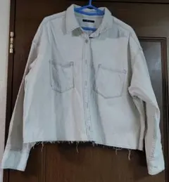 今だけ❣️clore+ クロレ　Denim Shirt Jacket 新品未使用 clore+ クロレ Denim Shirt Jacket 新品未使用 - メルカリ