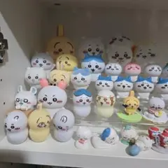 ちいかわ うさぎ ハチワレ モモンガ ラッコ シーサー フィギュア まとめて