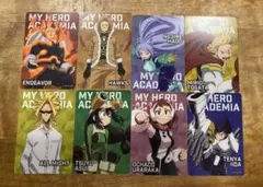 ヒロアカ セブンイレブン ウェファーチョコ 第3弾 ビジュアルカード 8枚セット