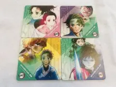 鬼滅の刃　カフェ　コースター　炭治郎　善逸　玄弥　義勇　禰豆子4種