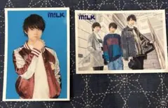 M!LK(佐野勇斗、吉田仁人、塩﨑太智、山崎悠稀) 生写真(4杯目)