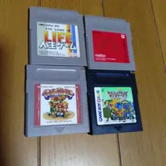 ゲームボーイソフト 4本セット