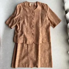 レディース スカート セットアップ 春夏 ジャケット 昭和レトロ