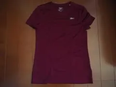Reebok 半袖 Tシャツ ボルドー XS USED レディースのサムネイル