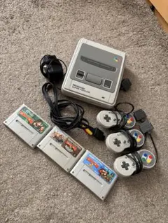 Nintendo スーパーファミコン 本体　ドンキー３セット