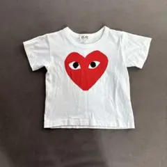 PLAY COMME des GARÇONS キッズ Tシャツ ホワイト