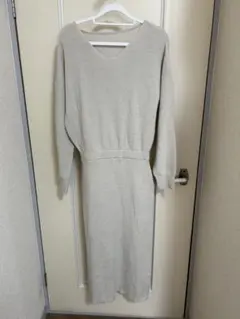 値下げ♪アズールバイマウジー　ニットワンピース　S