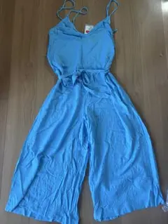 H&M サロペット オールインワン ブルー Mサイズのサムネイル
