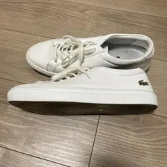 LACOSTE レザー　ホワイト　スニーカー