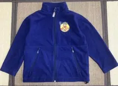 ミキハウス　フリースハーフジッププルオーバー　130㎝