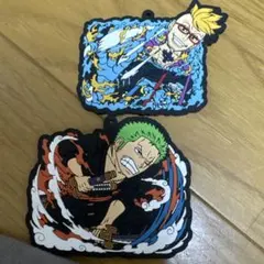 ワンピース ラバーマスコット マルコ ゾロ 2点セットのサムネイル