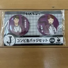 【新品・未使用】ハイキュー!! コンビ缶バッジセット J賞