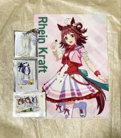 ウマ娘　シーザリオ　ラインクラフト　勝負靴　クリアファイル　フォト風コレクション